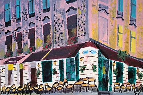 Moje obrazy związane z Krakowem